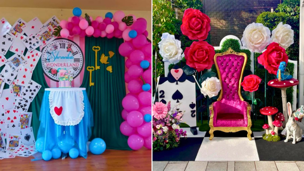 DIY Alice in Wonderland Decorations