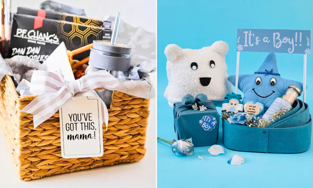 baby shower gift wrapping ideas